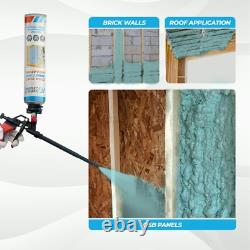 Adhesive Guru Spray Foam Insulation Kit (18 x 32.80 oz/930 gr 360 Board feet)