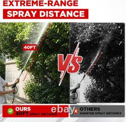Adjustable Long-Range Chemical Injection Pressure Washer, 2-2.5 GPM