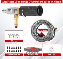 Adjustable Long-Range Chemical Injection Pressure Washer, 2-2.5 GPM