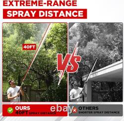 Adjustable Long-Range External Chemical Injection for Pressure Washer, Downstrea