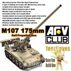 Afv Club 35331 1/35 M107 175mm Self-propelled Gun Kit