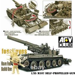 Afv Club 35331 1/35 M107 175mm Self-propelled Gun Kit