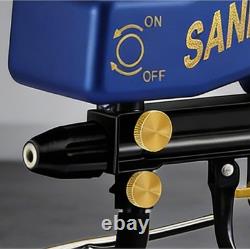 Air Compressor Sandblaster Gun Kit for Rust Removal and Surface Cleaning