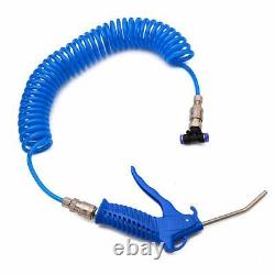 Air Duster Blow Gun Blower 5m Hose Kit Cabin Dust Cleaner Truck Lorry Air Tank