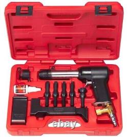 Aircraft Tools New Deluxe 737 Red Box 2x Rivet Gun Kit With Blocks & Snaps