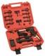 Aircraft Tools New Deluxe 777 Red Box 3x Rivet Gun Kit With Blocks & Snaps