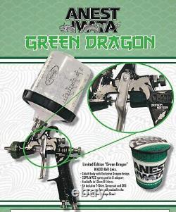 Anest Iwata Limited Edition Green Dragon Spray Gun Kit 1.3 W400BA