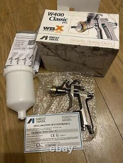 Anest Iwata W400 Bellaria Classic Plus Gravity Spray Gun Manual 1.3mm Pro Kit
