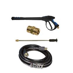 Apache 2600 PSI 25 Foot Hose Pressure Washer Gun Kit with Spray Nozzle (2 Pack)