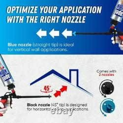 Apel Spray Foam Insulation Kit (18 x 32.80 oz. /360 Bd ft) Heat and Acoustic Insu