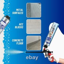 Apel Spray Foam Insulation Kit (18 x 32.80 oz. /360 Bd ft) Heat and Acoustic Insu