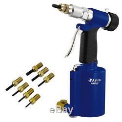 Astro Pneumatic Air Gun Drill Kit PRN1 3/8 Capacity Rivet Nut Setting Tool