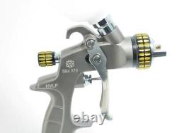 Atom X16 HVLP Mini Spray Gun Kit Car Painting Sprayer With FREE Gunbudd Light