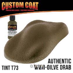Authentic WWII Olive Drab Urethane Spray-On Truck Bed Liner, 1 Gal Spray Gun Kit
