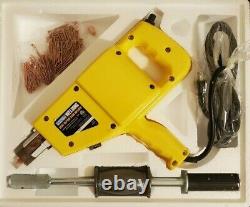 Auto Body DENT REPAIR KIT Electric STUD WELDER GUN with 2lb Puller Hammer