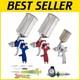 Auto Spray Gun Kit With Cups & Air Regulator Set Of 3