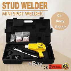 Auto Stud Welder Starter Kit Hammer Gun Tool Electric Trigger Dent Repair