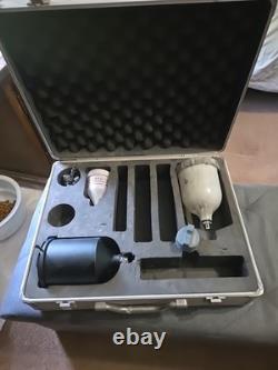 Automotive Paint Gun Kit 5 Spray Guns New Atom X88 With Iwata Carrying Case