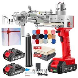 BESGEER 2023-Cordless-Rug-Tufting-Gun-Kit Tufting-Gun-Starter-Kit-with 2pcs