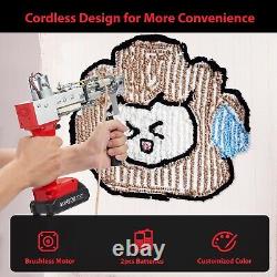 BESGEER 2023-Cordless-Rug-Tufting-Gun-Kit Tufting-Gun-Starter-Kit-with 2pcs