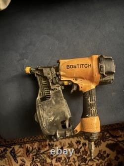 BOSTITCH N66C-1 PNEUMATIC ANGLED SIDING COIL NAILER NAIL GUN KIT NEW in OPEN BOX