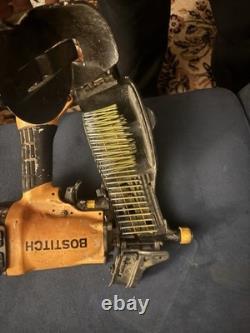 BOSTITCH N66C-1 PNEUMATIC ANGLED SIDING COIL NAILER NAIL GUN KIT NEW in OPEN BOX