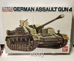 Bandai 1/15 Big Scale German Assault Gun 4 RC Plastic Model Kit # 0053468/SEALED