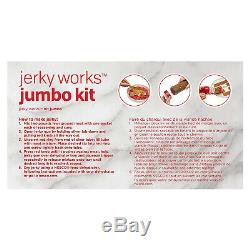 Beef Jerky Maker Homemade Commercial Meat Gun Kitchen Work Jumbo Seasoning Kit