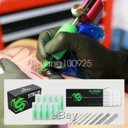 Beginner Tattoo Kit 4 Machine Gun 40 color Ink Power supply needle Grip Tip Set