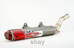 Big Gun EVO R Exhaust Pipe Muffler Slip On & Jet Kit Yamaha Raptor 350 2005-2013