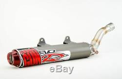 Big Gun EVO R Exhaust Pipe Muffler Slip On & Jet Kit Yamaha Raptor 660 2001-2005