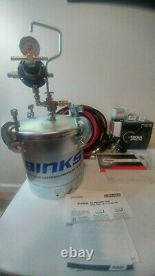 Binks Kit- Tekna Spray Gun 703624, 83C-210 2.8 Gallon Pot & 25 FT 1/4 Hose Set