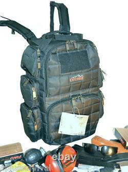 Black Explorer Tactical Range Backpack Gun Pistol Survival Emergency Kit
