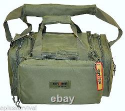 Black Explorer Tactical Range Ready Bag Gun Pistol Survival Emergency Kit