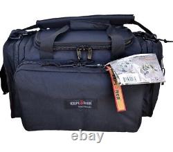 Black Explorer Tactical Range Ready Bag Gun Pistol Survival Emergency Kit 18in