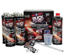 Black Truck Bed Liner Kit 4.7L with spray gun Free Shipping