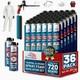 Bondxtra Spray Foam Insulation Kit (36 X 32.80 Oz/930 Gr720 Brd Ft) Self Expan
