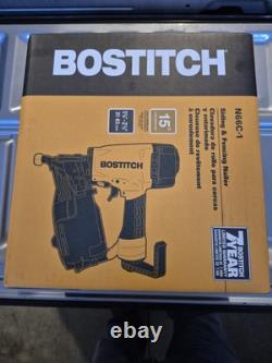 Bostitch N66c-1 Pneumatic Angled Siding Coil Nailer Nail Gun Kit New Sealed/box