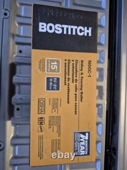 Bostitch N66c-1 Pneumatic Angled Siding Coil Nailer Nail Gun Kit New Sealed/box
