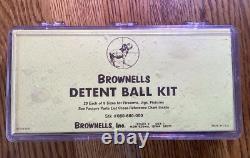Brownells Detent Ball Kit for Gun Repairs Gunsmithing