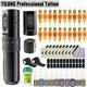 Brushless Motor Adjustable Stroke 2.4-4.2mm F8 Tattoo Gun Makeup Pen Kit 1500mah