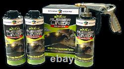 Bullyliner April Special Spray-on Truck Bed Liner 4 liter kit+Gun-+Free shipping