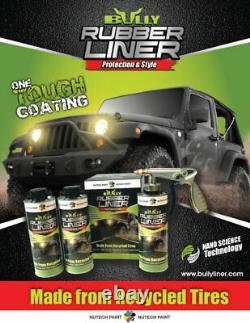 Bullyliner April Special Spray-on Truck Bed Liner 4 liter kit+Gun-+Free shipping