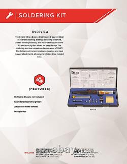 Butane Soldering Kit (PPSK) Automotive Diagnostic Car Test Tool, Easy Start Ele