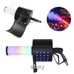 CO2 Jet Confetti Machine LED 7 Colors CO2 Spray Cannon CO2 Gun Kit DJ Club Party
