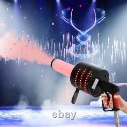 CO2 Jet Confetti Machine LED 7 Colors CO2 Spray Cannon CO2 Gun Kit Party Club DJ