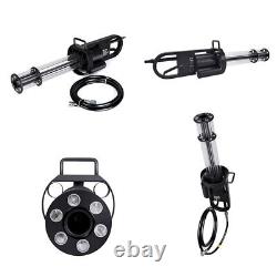 CO2 Jet Confetti Machine LED Colors CO2 Spray Cannon CO2 Gun Kit Party Club DJ