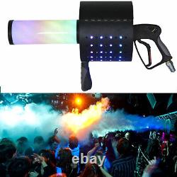 CO2 LED Jet Confetti Machine 7 Colors CO2 Spray Cannon Gun Kit DJ Party Club