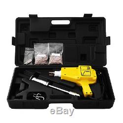 COMPLETE Auto Body DENT REPAIR KIT Electric STUD WELDER GUN with 2lb Puller Hammer