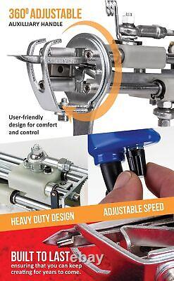 Complete Rug Tufting Gun Kit Easy-to-Use Carpet Maker with Cut Pile & High